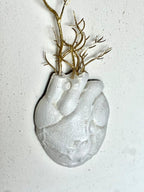Escultura Coração Florescer