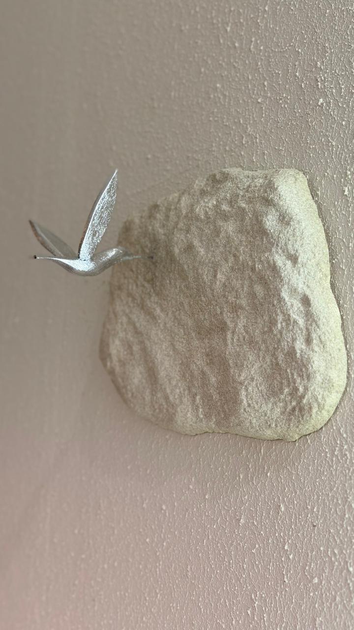Pedra Beija-flor prata