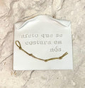 Pergaminho personalizado em cerâmica – Afeto que se costura em nós
