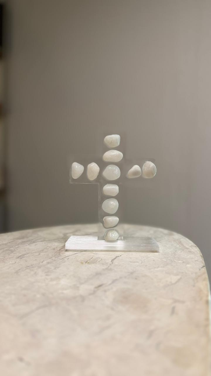 Cruz Renovo - Quartzo Branco