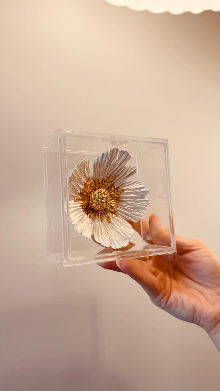 Flor Névoa - Branco
